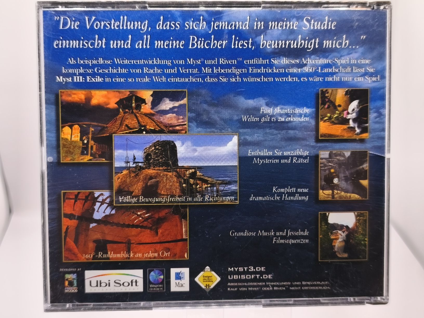 Microsoft Spiele: Jeu PC Myst III Exile Ubi Soft Mac Windows – Gebraucht aus Conthey von Th3gr4yf0x 3