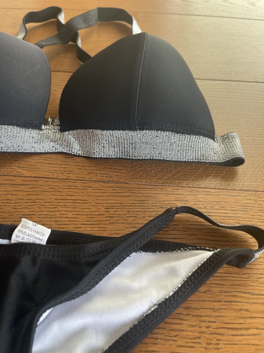 Costumi da bagno & Bikini: Glitzer Bikini Schwarz Neu Gr M – Nuovo e nell'imballaggio originale da Bassersdorf venduto da Sandy456 5