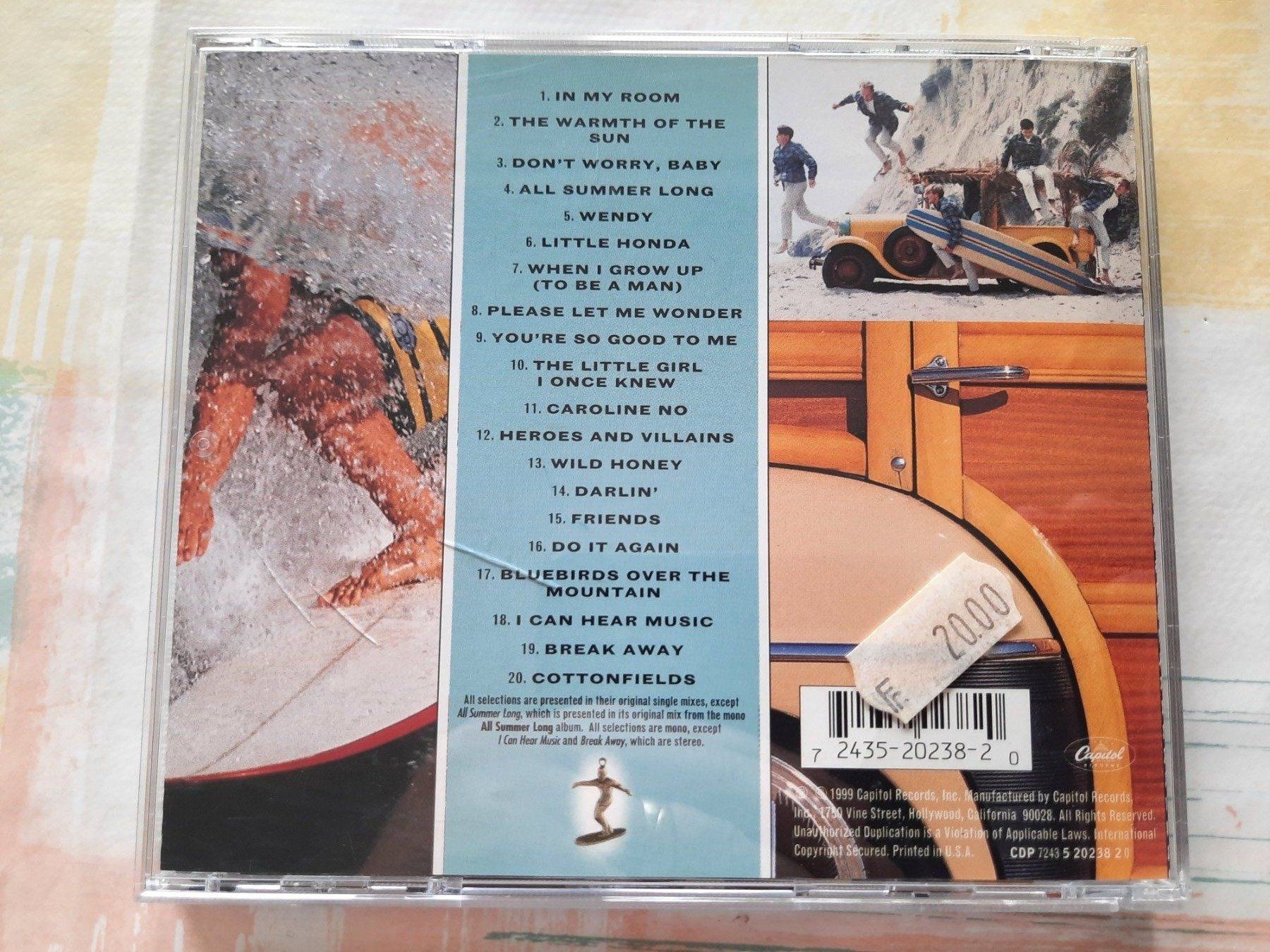CDs: CD The Beach Boys - Greatest Hits – D'occasion à Pully par bro_n52j 1