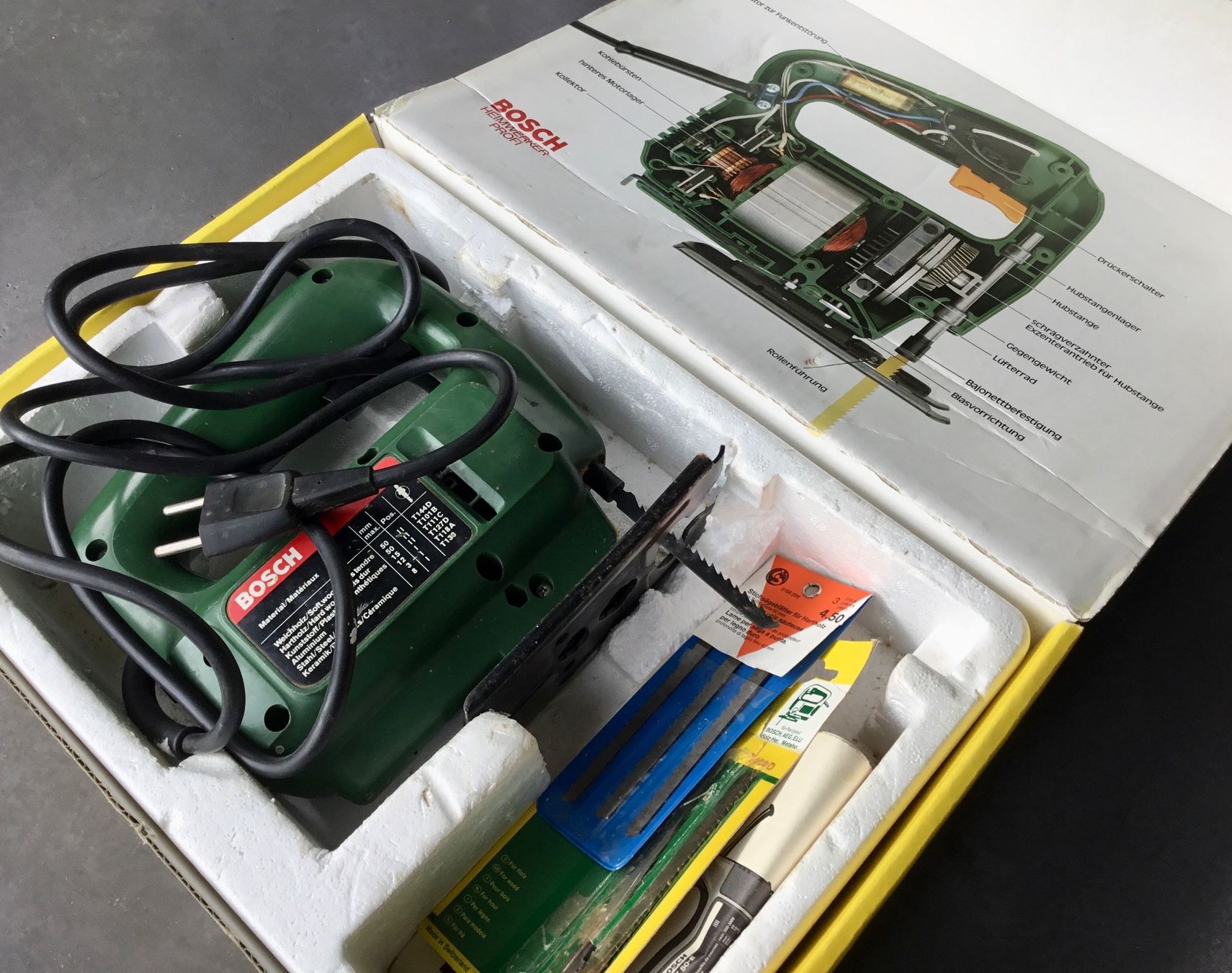 Bosch Seghe: 2 Gang-Stichsäge PST 50-2 – Usato da Eggersriet venduto da Wiese61 5