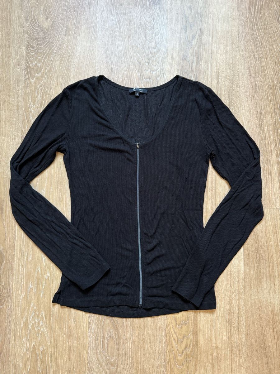 Maglioni & Felpe: Cardigan noir fermeture éclair Mosquitos, t.M/38 – Usato da Tavannes venduto da Thriftshop