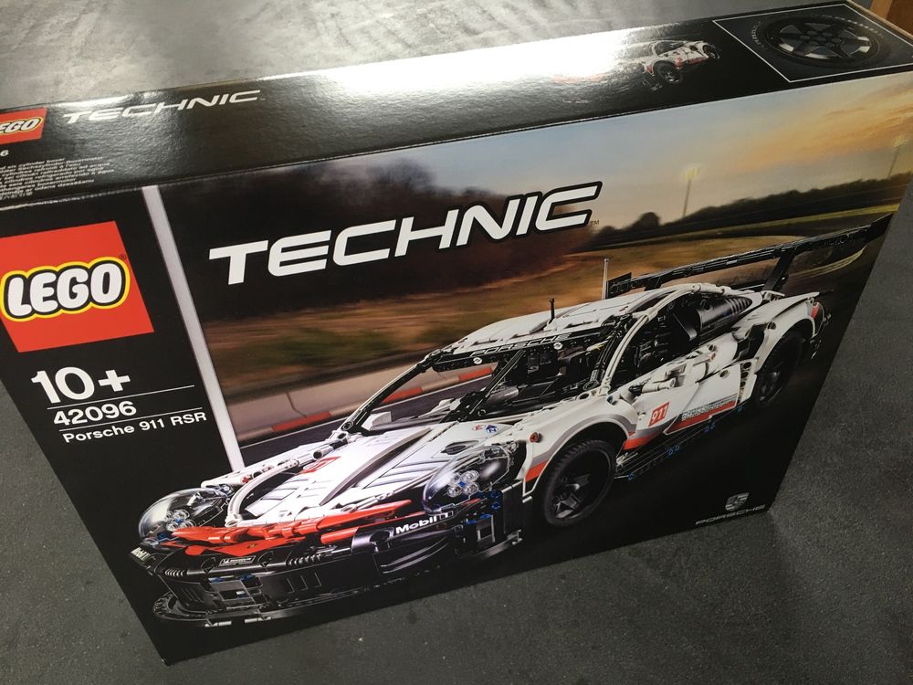 Bloques De Construcción Porsche 911 RSR 1:14 – 1058 Piezas Para Niños Y Adultos, Coche Modelo Con Puertas Y Capó Abiertos