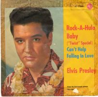 Elvis Presley  --  Rock -a-hula baby  Single7