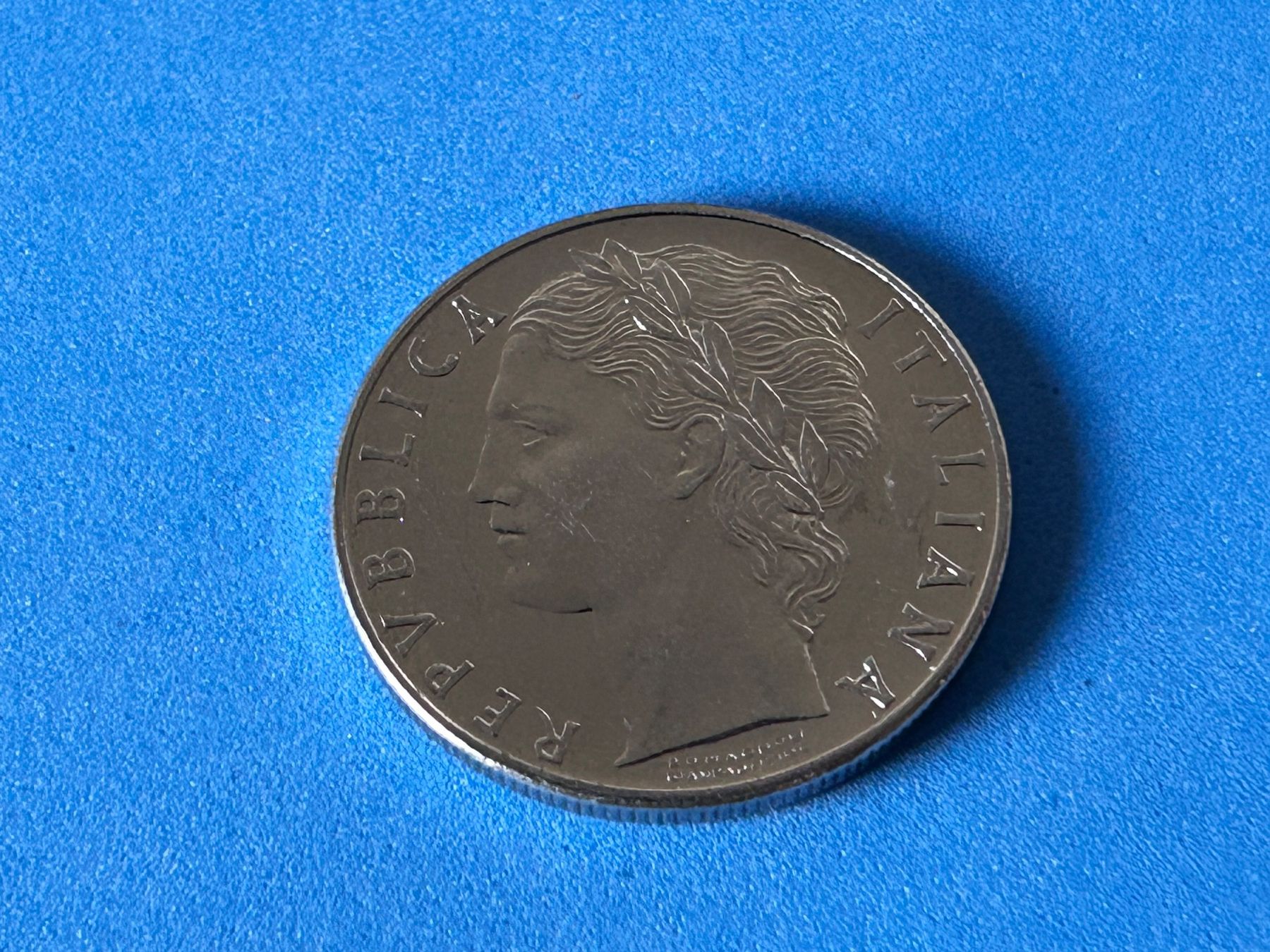 Tutti le monete: Italy - 100 Lire 1976 – Usato da Corcelles NE venduto da AJKader 3