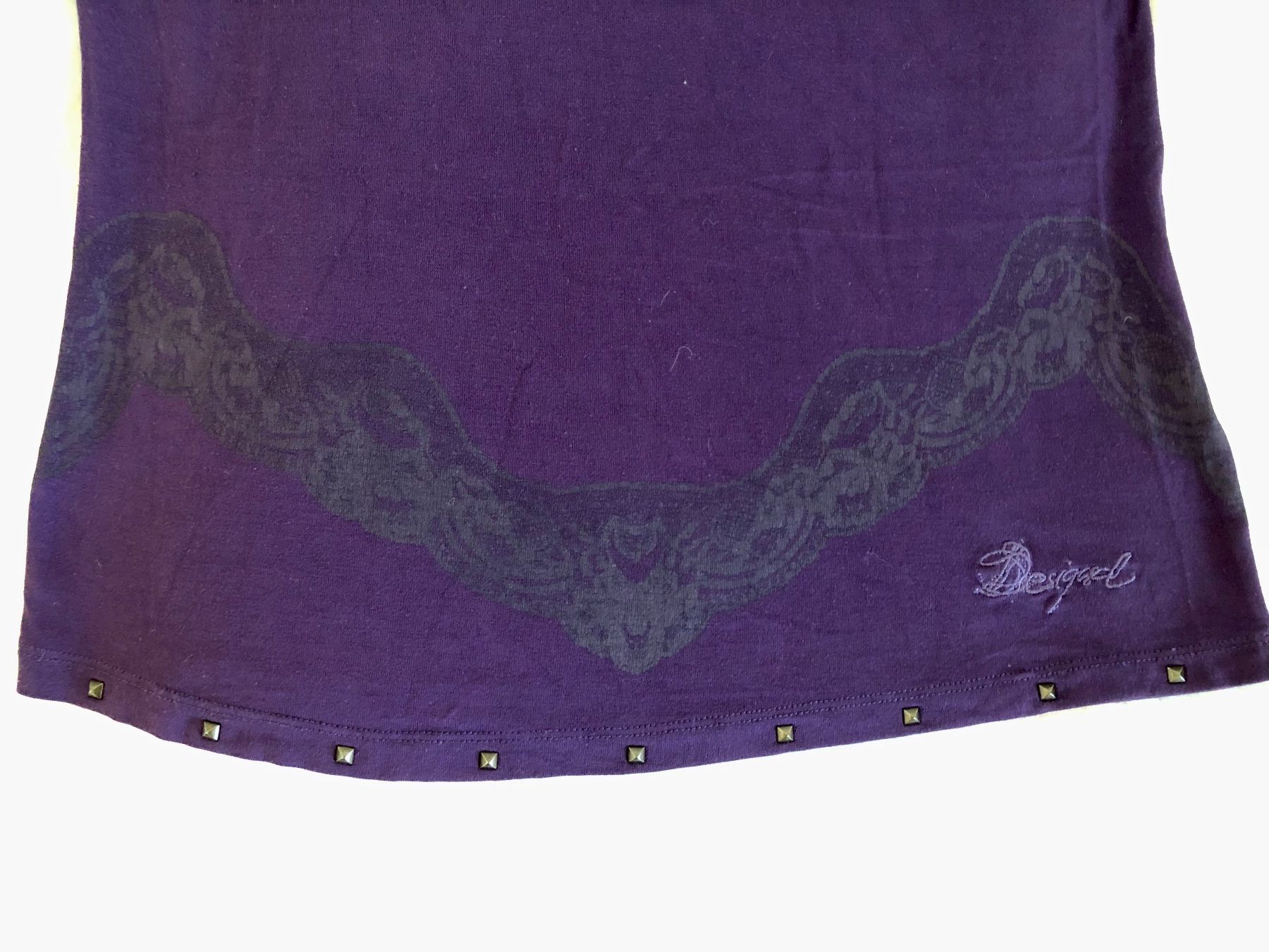 Desigual Top: Top violet Desigual taille M – Usato da Le Crêt-p-Semsales venduto da staglione69 3