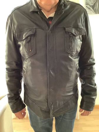 Herren Lederjacke Gr.54 Emporio Armani