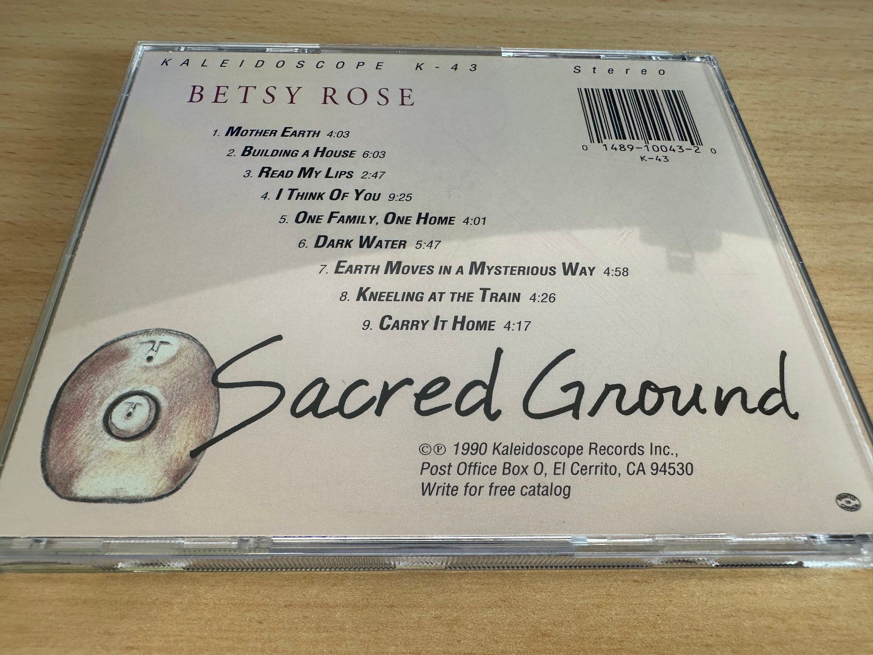 CD: Betsy Rose – Sacred Ground – Usato da Rikon im Tösstal venduto da Alpenmutz 1