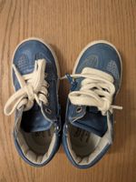 Kinderschuhe Däumling blau Leder Grösse 26