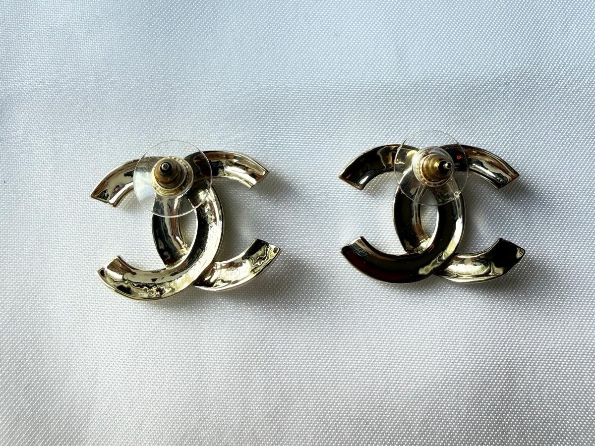 Chanel Boucles d'oreille: Chanel Ohrringe, CC – D'occasion à Oberarth par SSS. 6