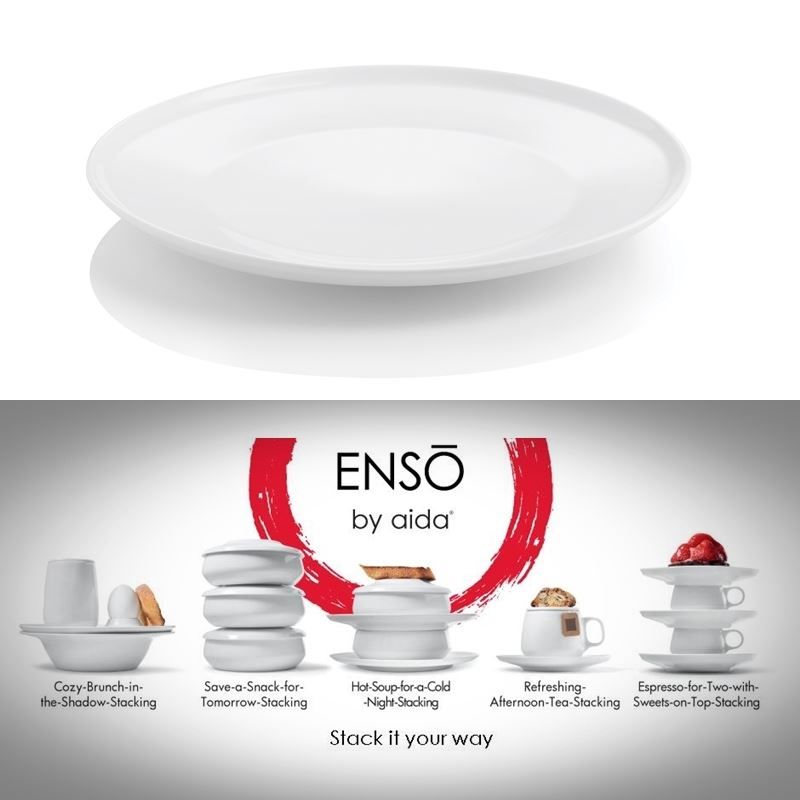 Piatti: ENSO Teller flach 22 cm (Lunchteller) – Nuovo e nell'imballaggio originale da Wettingen venduto da kochshop 1