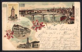 Litho Basel, Casino, Badischer Bahnhof, 