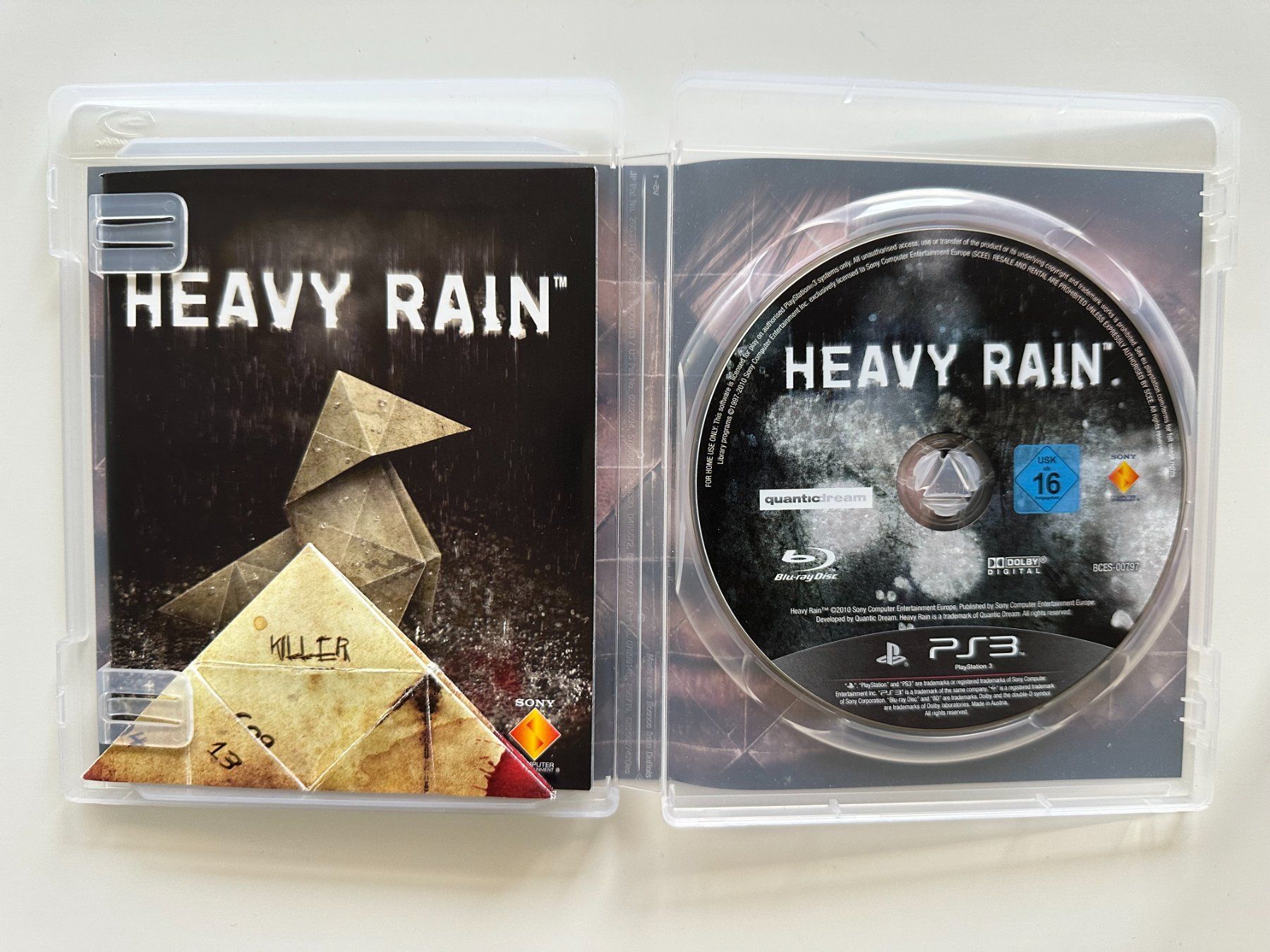 Sony Giochi: Heavy Rain & Beyond Two Souls, Sony Playstation 3, PS3 – Usato da Couvet venduto da nay_prh5 1