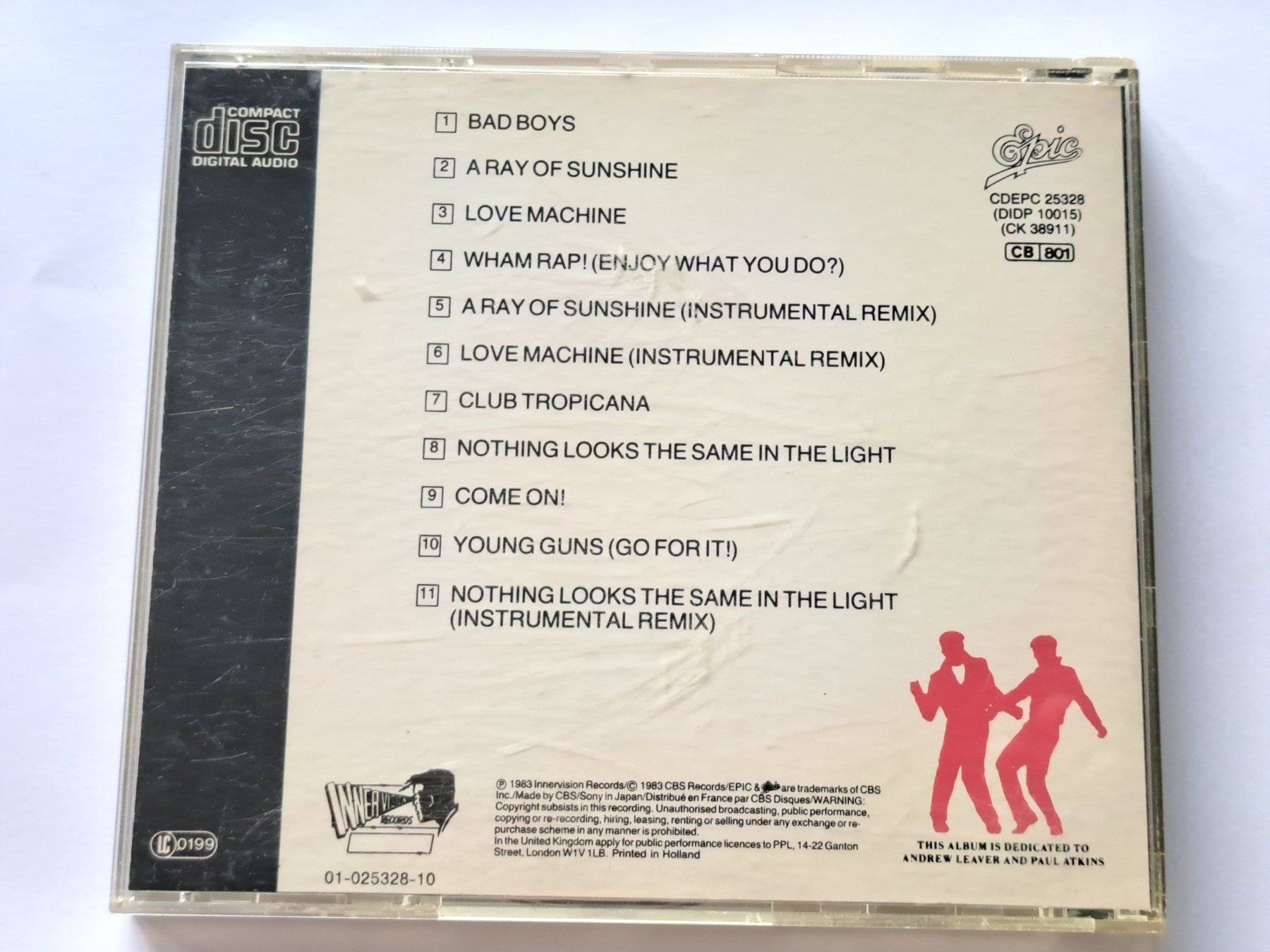 CDs: Cd Wham - Fantastic  – Gebraucht aus Pully von bro_n52j 1