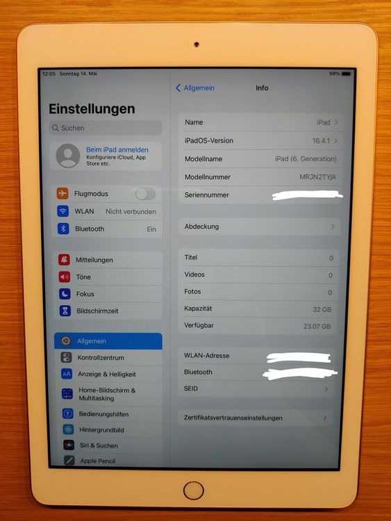 iPad 6th Gen (2018) 32GB Rose Gold Comprare su Ricardo