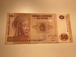 Kongo 50 Francs 2007