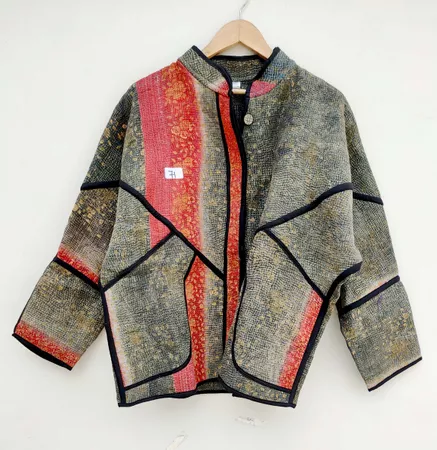 Vintage Kantha Jacket — One of a Kind 🧵