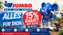 15% Rabatt bei Jumbo  / Gutschein