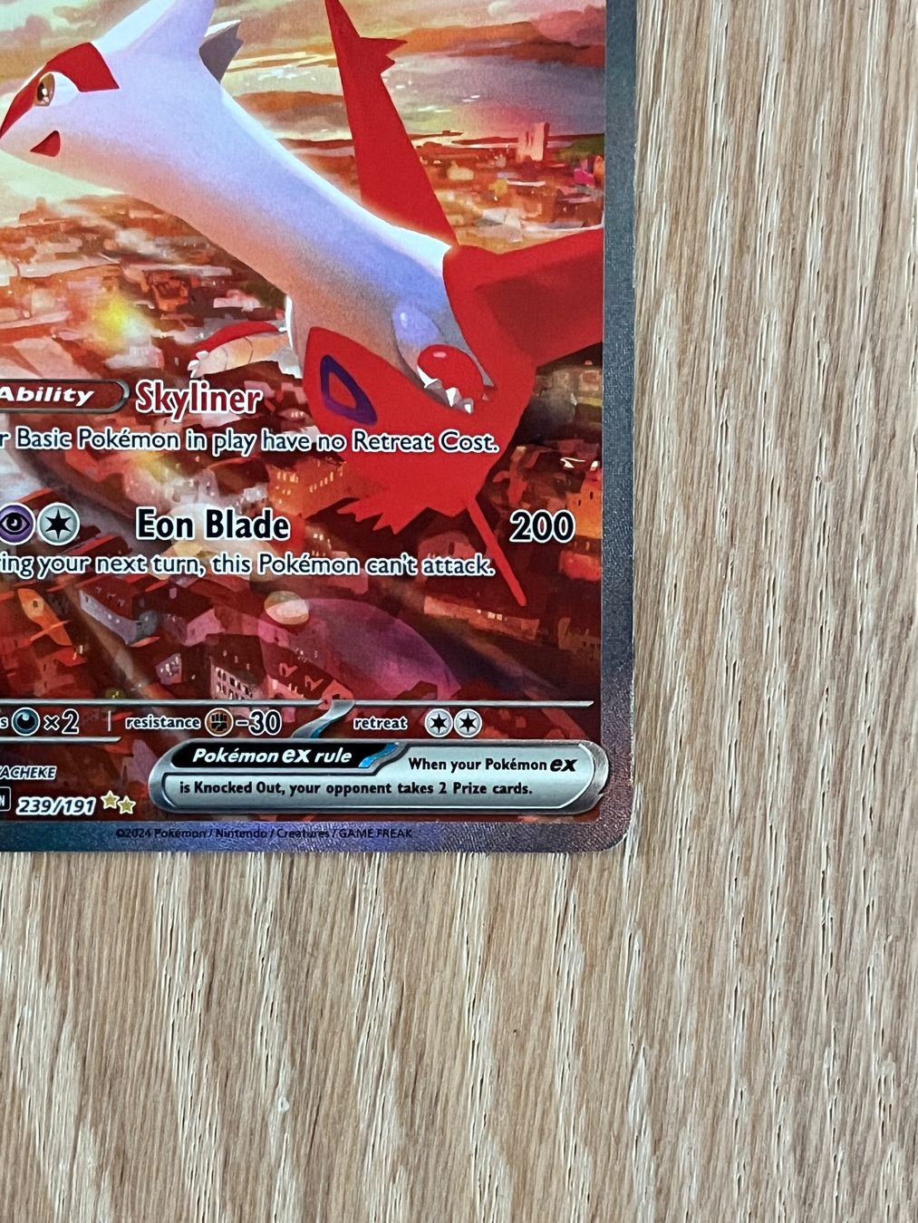 Pokémon Carte collezionabili: Latias ex 239/191 Surging Sparks – Usato da Winterthur venduto da Wusa01 2