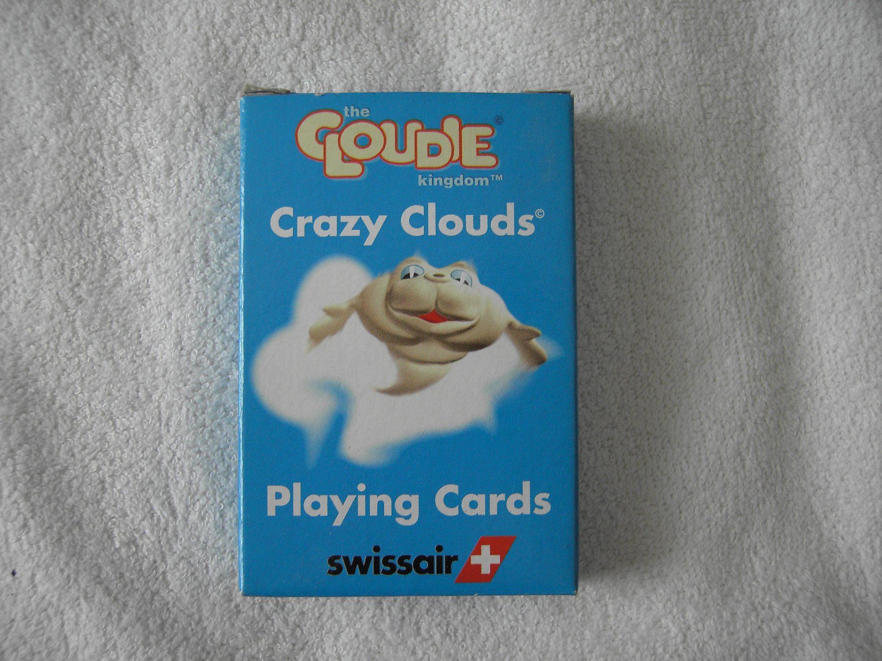 Spiele: Swissair Spielkarte Crazy Clouds – Neu und originalverpackt aus Neuhausen a/Rhf von phantong