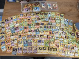 Alte Pokemon Kartensammlung