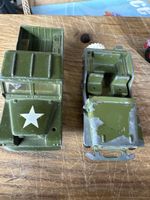 2 antike Militär Spielzeug Autos Germany Gr. Britain