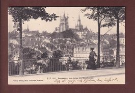 LAUSANNE vu de Montbenon - 1907