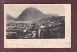 LUGANO - Monte S. Salvatore - 1901