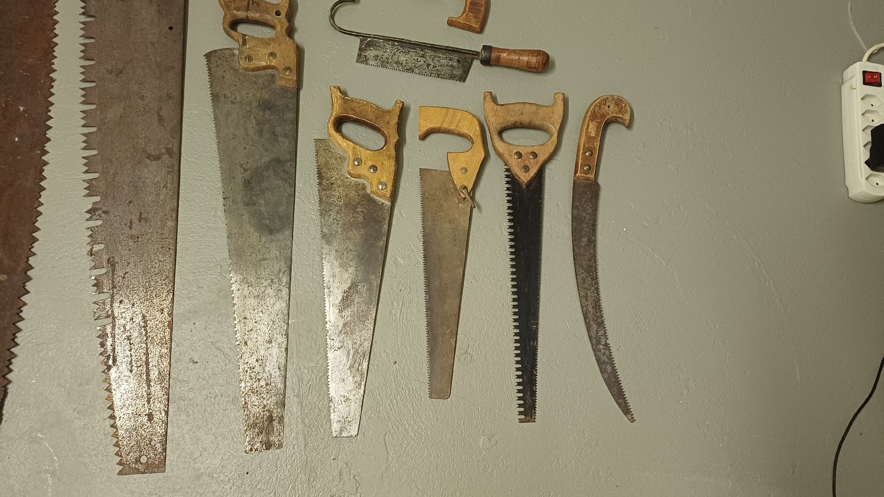 Sägen: 12 verschiedene Antike Sägen  – Gebraucht aus Flawil von Naphtali 8