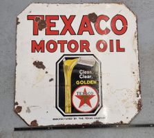 Texaco Emailleshild - Sammlerstück - Rarität