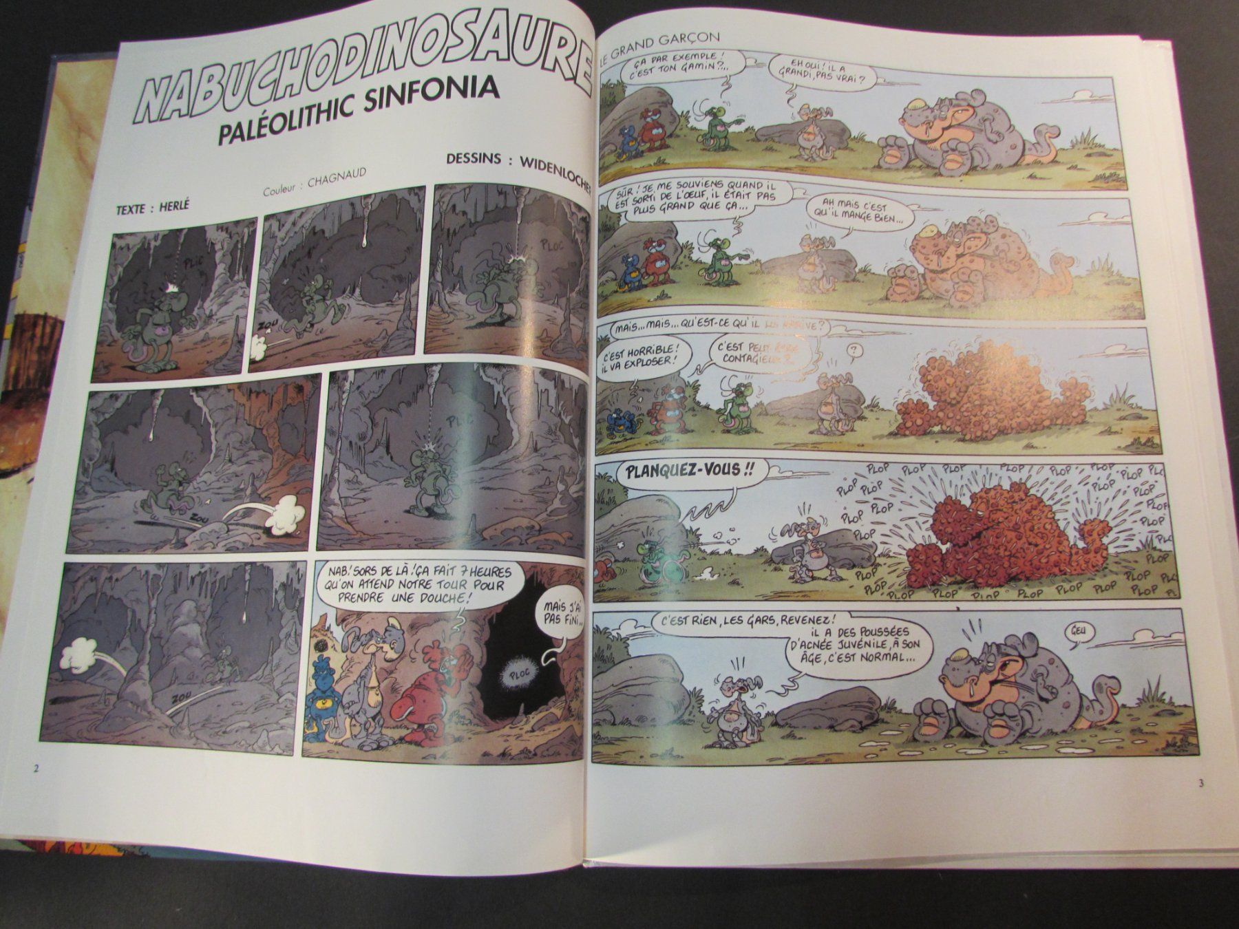 Comics: Nabuchodinosaure, Hérle – Gebraucht aus Walchwil von Shells1 3