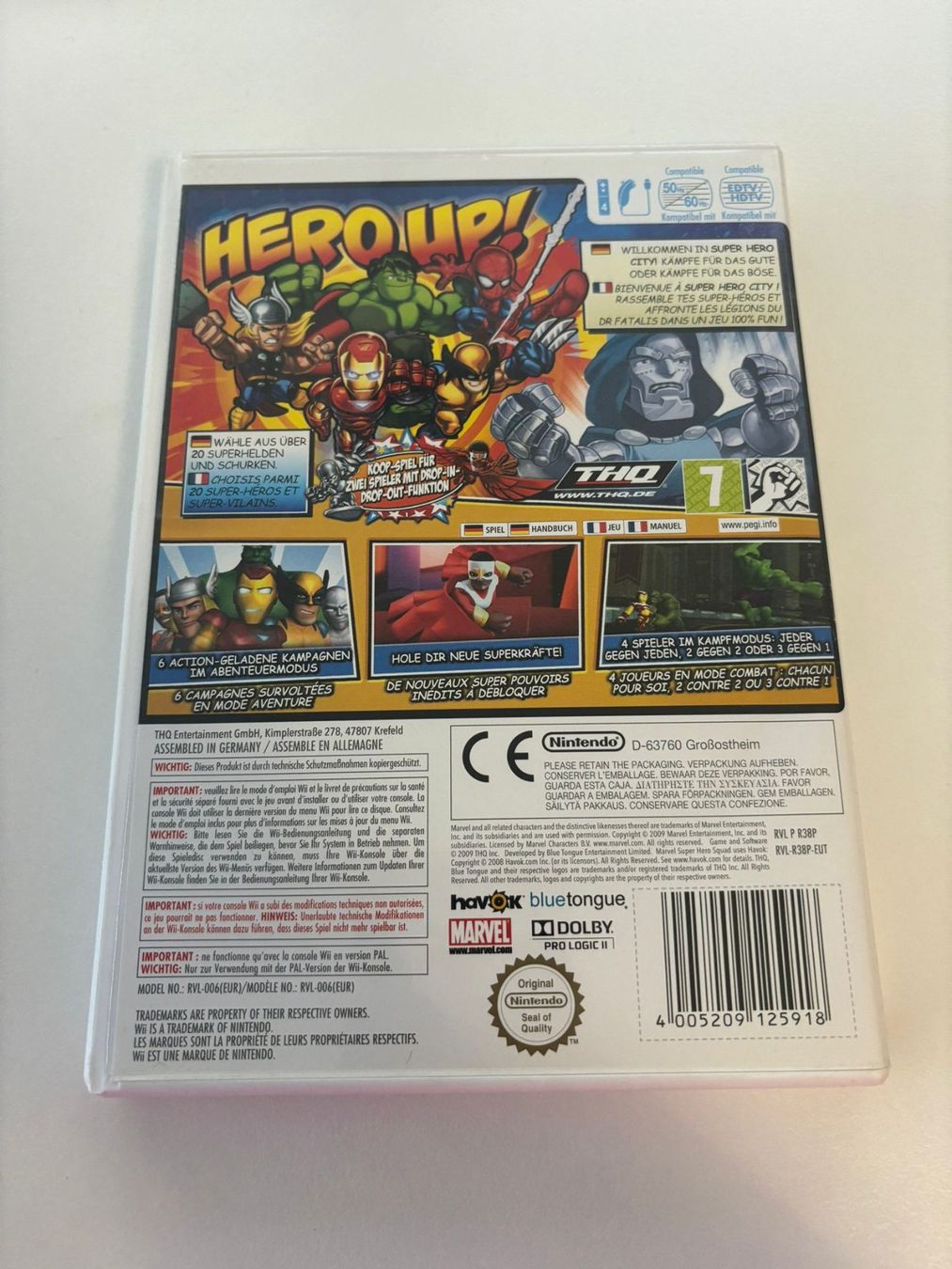 Spiele: Marvel Super Hero Squad (Wii) – Gebraucht aus Herisau von Seyashop1 2