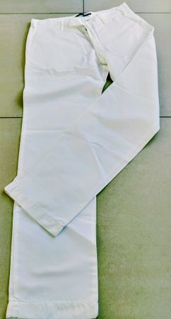 Sommer-Hose Weiss, Gr. 52, 1a Zustand