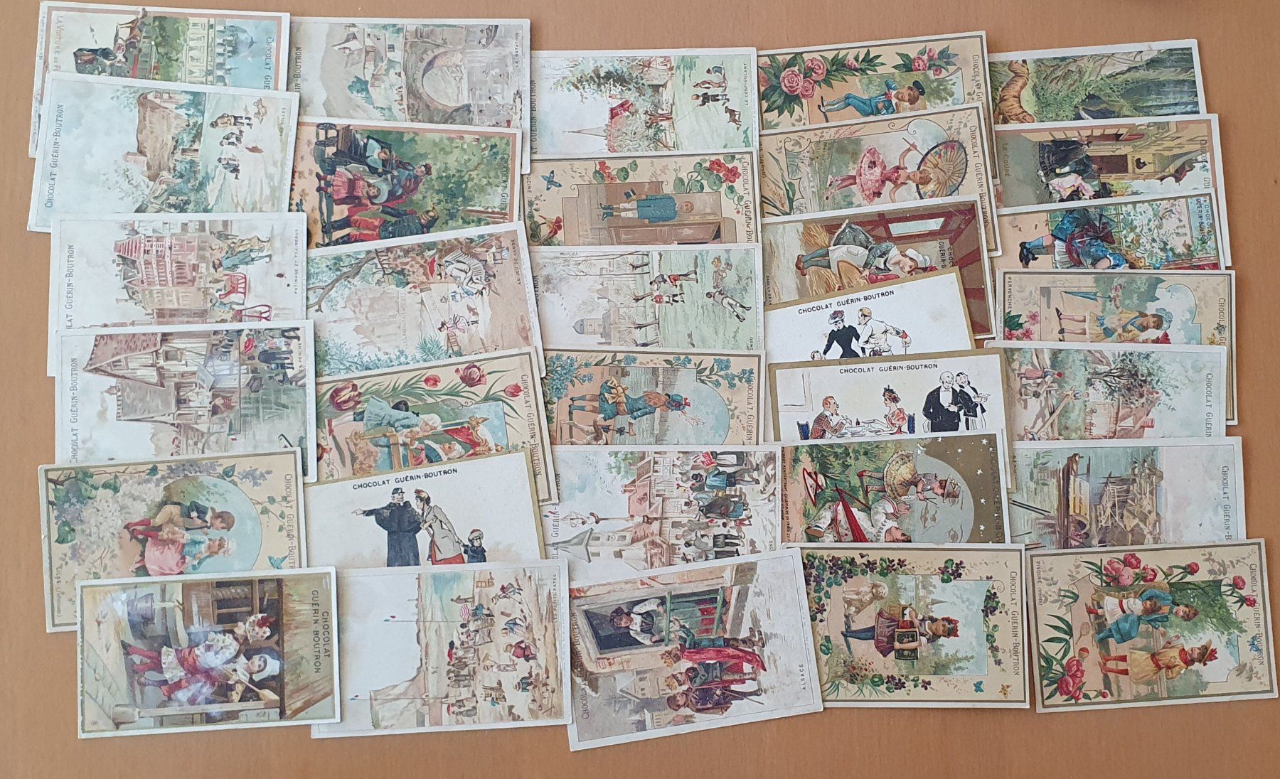 Carte collezionabili: 150 Werbebildern CHOCOLAT GUÉRIN-BOUTRON 1889 – Usato da Kreuzlingen venduto da Rschweiz1 3