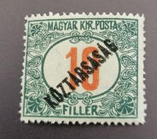 Ungarn 1919 alte briefmarke