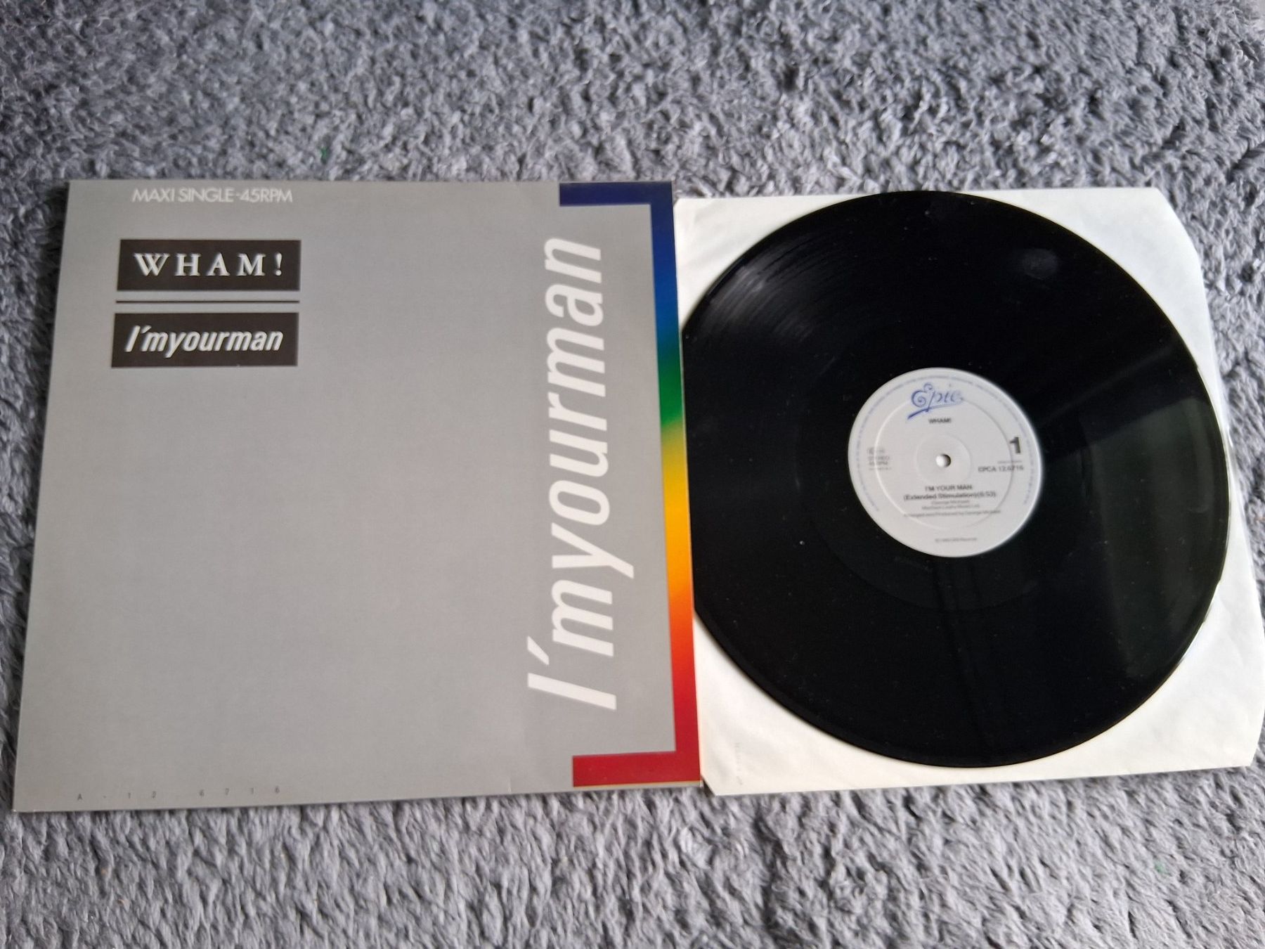 Dischi in vinile: WHAM      I'M YOUR MAN     12 MAXI SINGLE – Usato da Wetzikon ZH venduto da Ramones01