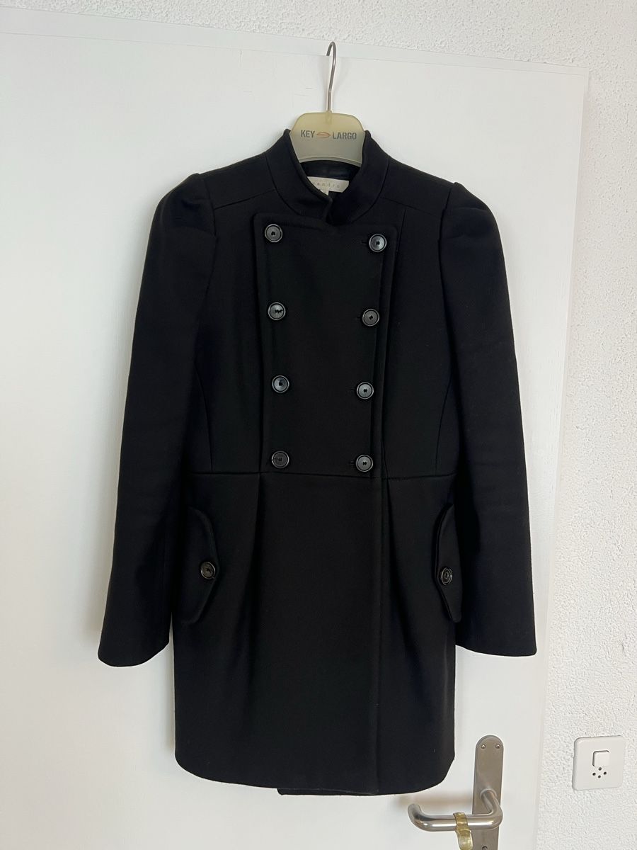 Sandro Manteaux: Sandro Mantel, Schwarz, Gr. 36 – D'occasion à Uster par Family_Boutique