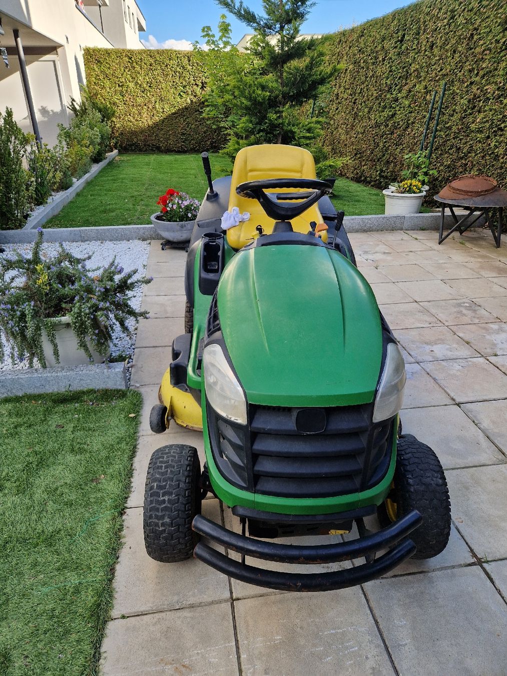 John Deere Trattori: Rasentraktor John Deere X 155 – Usato da Nebikon venduto da Ljubo1967 3