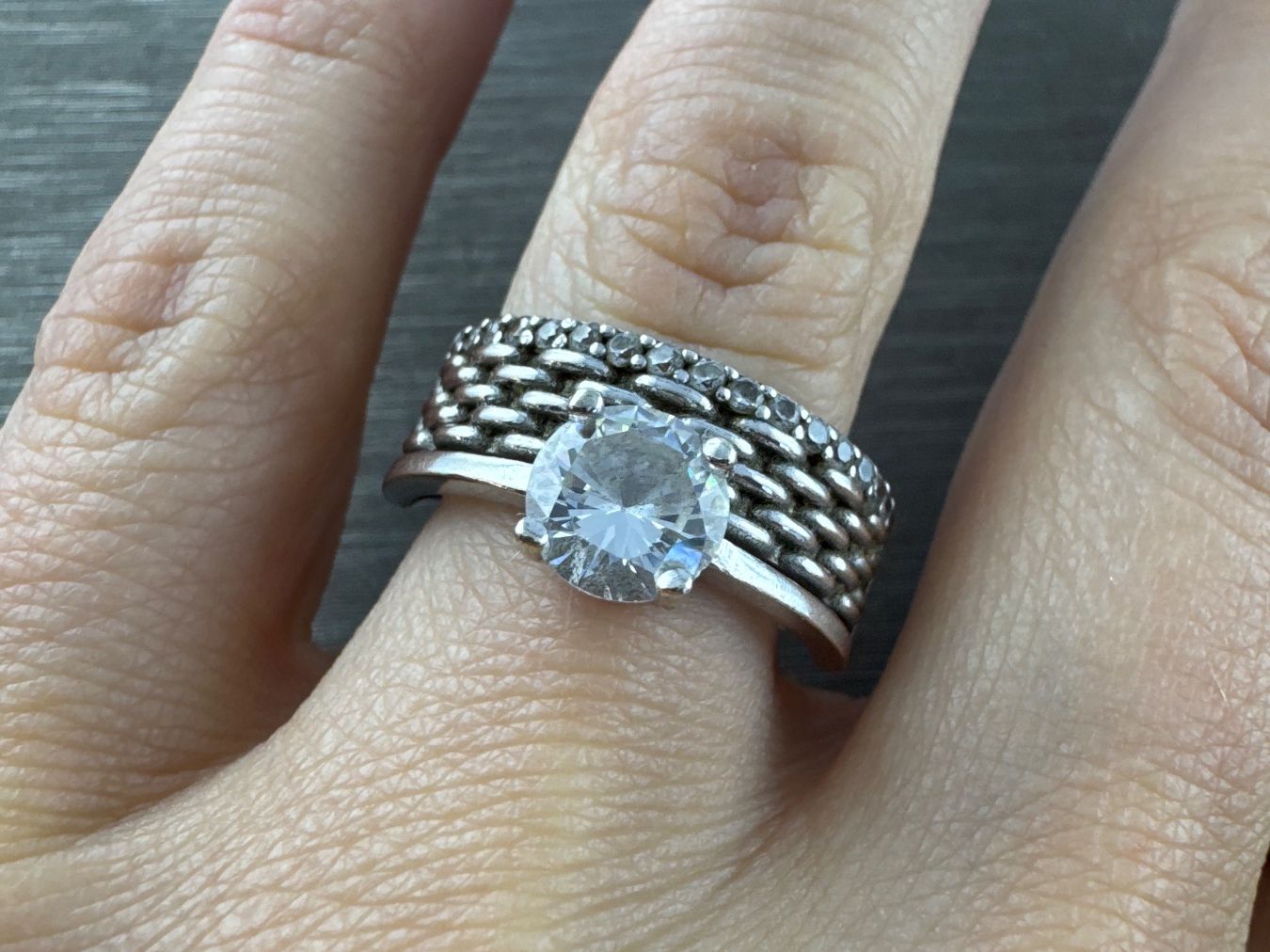 Bagues: Ring 925 Silber – D'occasion à Niederuzwil par leo_8857 2