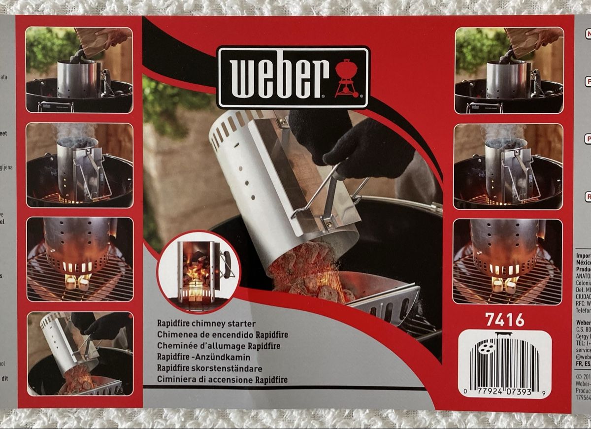 Weber Elettrodomestici da cucina: Grillstarter / Anzündkamin von Weber – Usato da Hettlingen venduto da AumSp 1