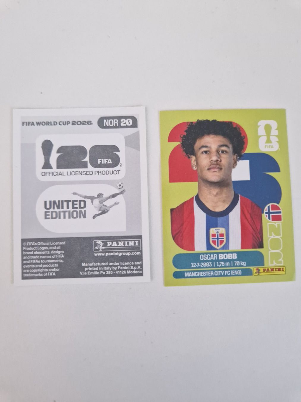Panini Cartes à collectionner: Panini Sticker NOR20 – Neuf (Voir description) à Stüsslingen par white_angel86