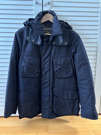Woolrich Jacke Gr S dunkelblau für Herbst/Winter