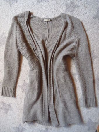 tolle NILE Damen Long Jacke Gr S mit MOHAIR