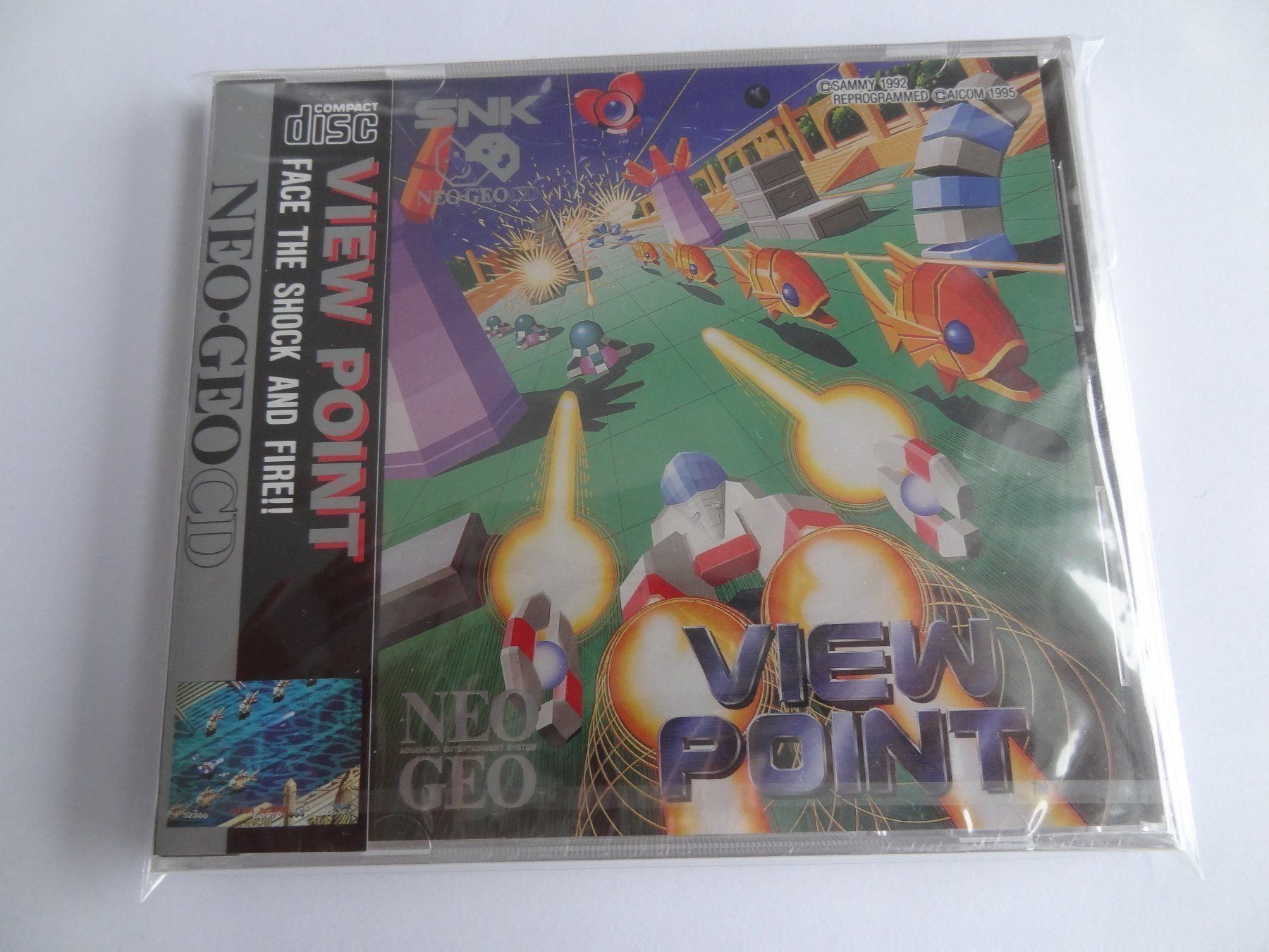 Snk Giochi: VIEWPOINT SNK NEO GEO CD Englisch NEU – Nuovo e nell'imballaggio originale da Lyss venduto da Famicom