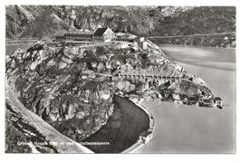 Das neue Grimsel-Hospiz (BE) nach Bau Spitallammsperre  1932