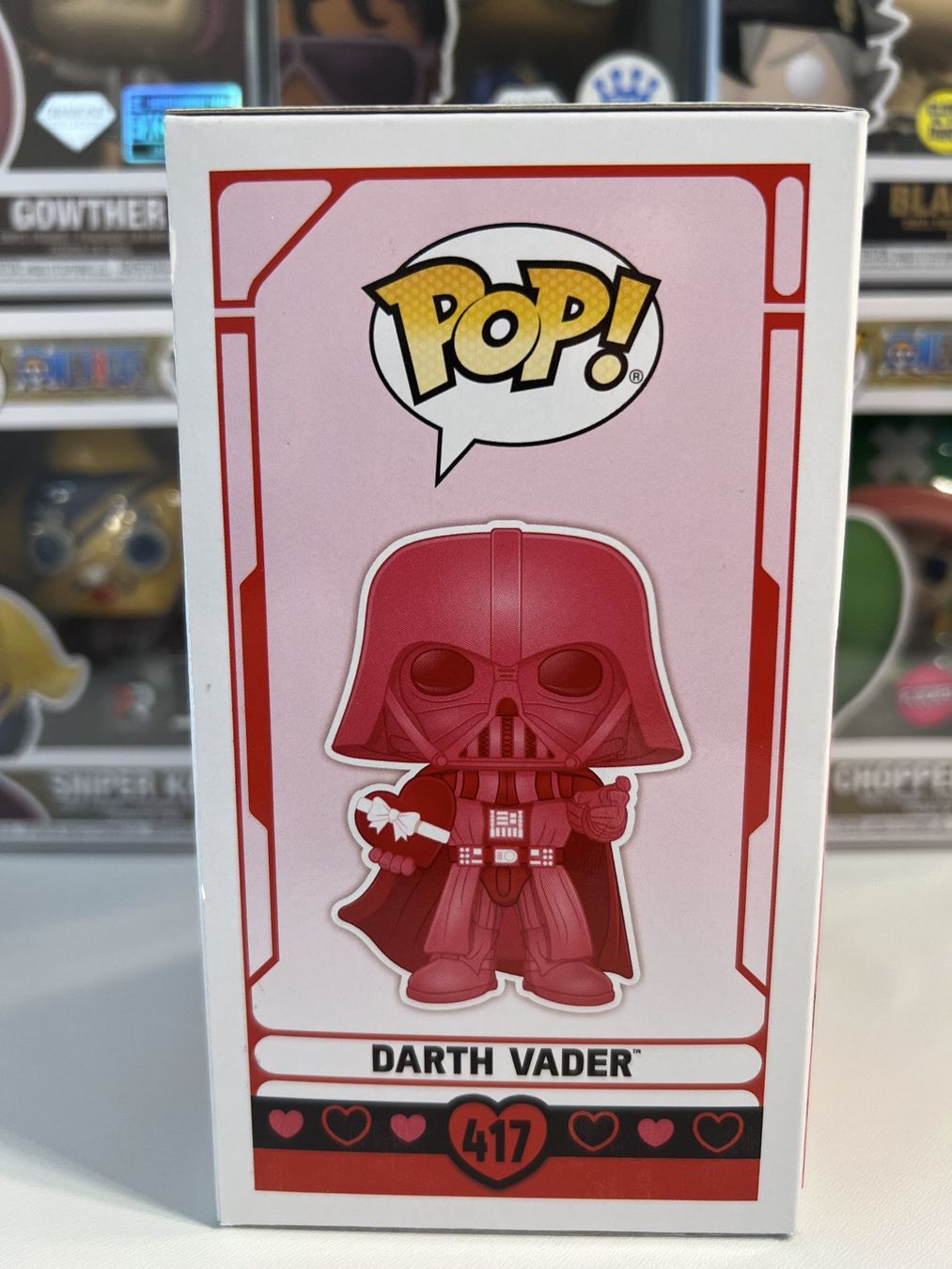 Funko Statuette: Funko POP! Star Wars Saint-Valentin Darth Vader – Nuovo e nell'imballaggio originale da Le Mouret venduto da perfectbijou 1