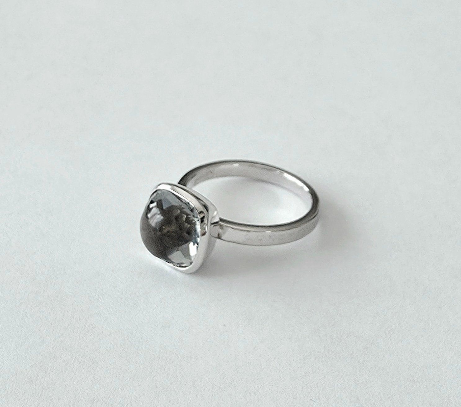 Ringe: Modernes Design Silber Ring 925 mit Bergkristall  - NEU – Neu und originalverpackt aus Uetikon am See von Coralreef 4