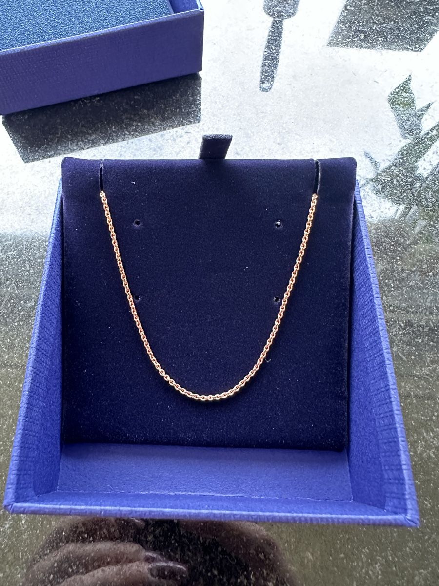 Swarovski Catenine: Swarovski Halskette Rosegold – Usato da Bern venduto da Shininglove 1