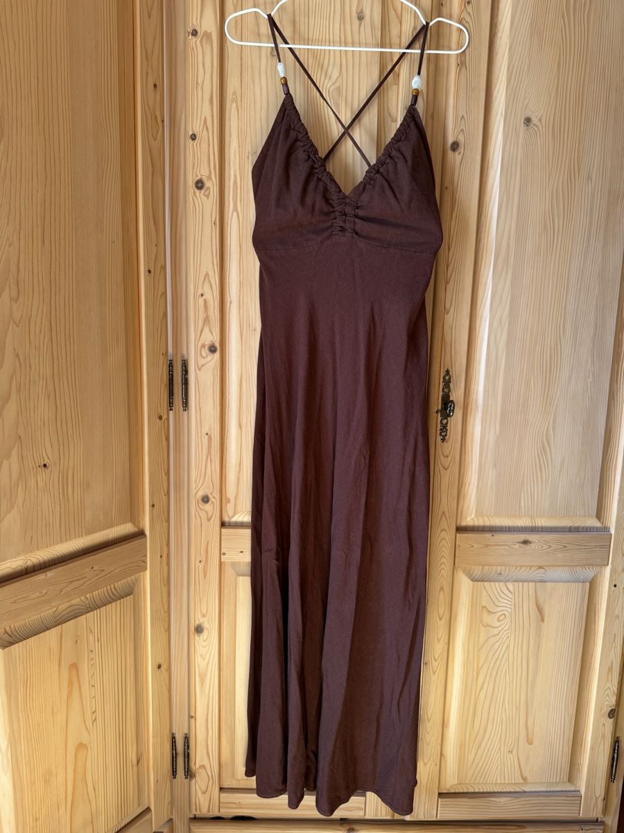Zara Vestiti: Zara Kleid, Gr. S, Braun – Nuovo e nell'imballaggio originale da Hergiswil NW venduto da kaufe_bei_kaufmann 1