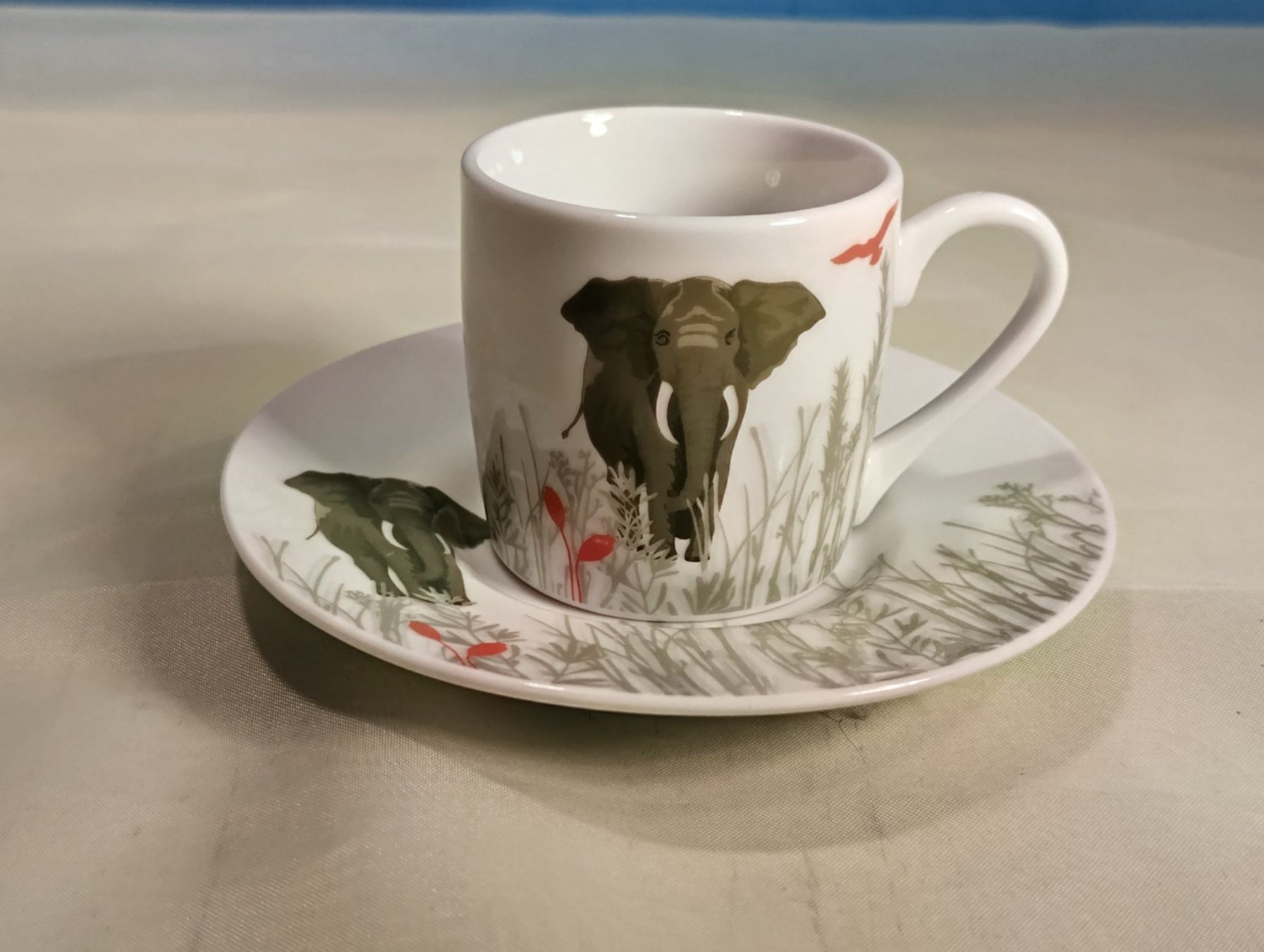 Set di piatti: Espresso Set Könitz mit Elefant – Nuovo (secondo la descrizione) da Bellach venduto da JingleCherry