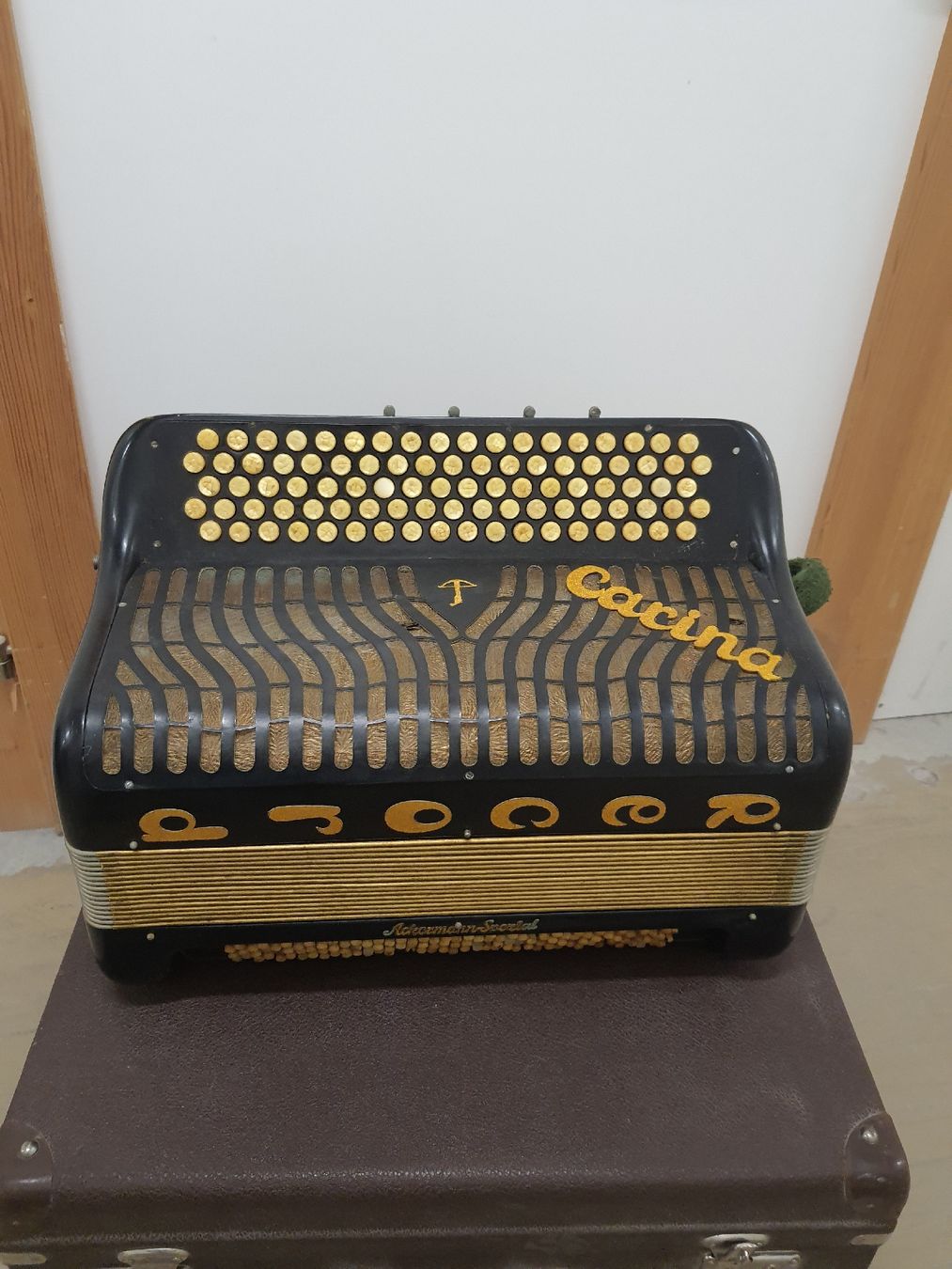 Record Musikinstrumente: accordéon Record à restaurer  – Gebraucht aus Pont-de-la-Morge von Mirabelle0 1